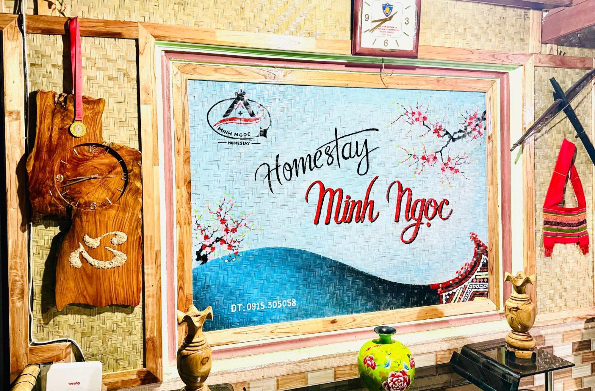 Minh Ngoc Homestay Dien Bien Phu Ban Hin Lom Exterior foto